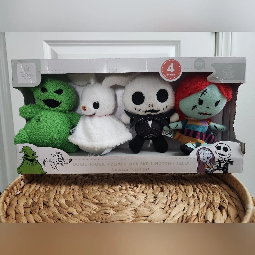 The Nightmare Before Christmas Cuteeze Baby Kid Collector Plush Gift Set NWT‎